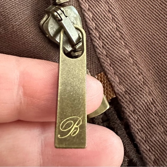 Blumarine floral lace inlay military safari style cotton jacket sleeve lace - Picture 8 of 9